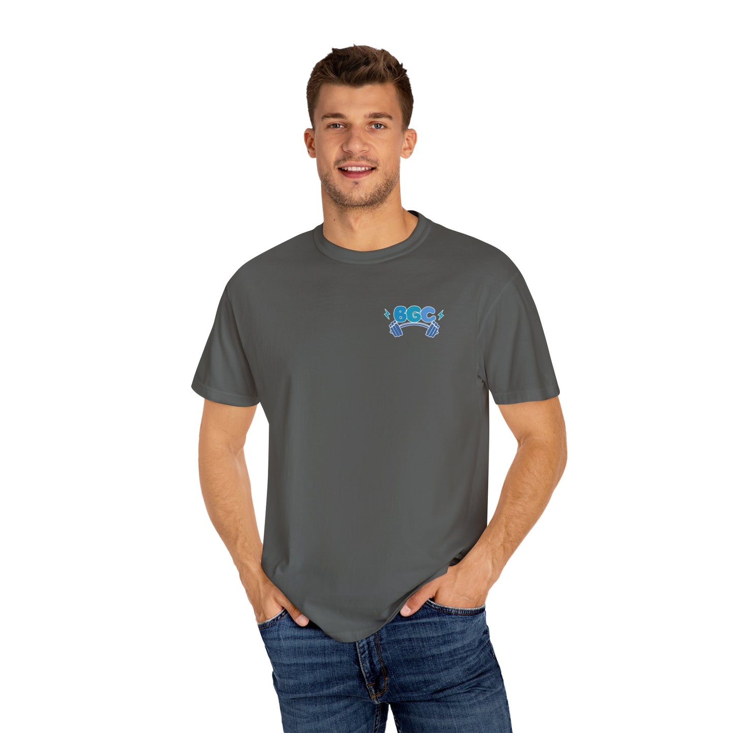 "Big Girls Club" Grey/Blue Unisex T-shirt