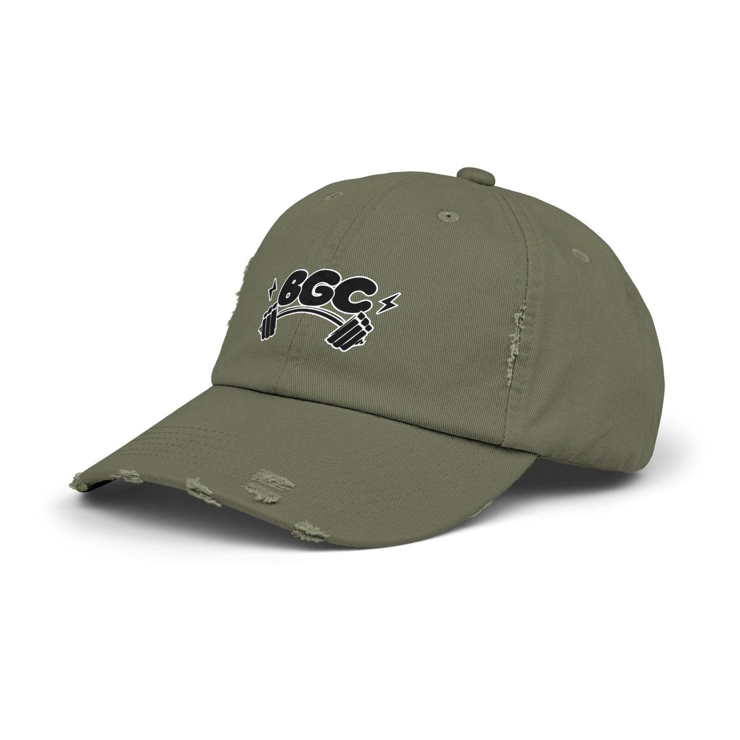 "BGC" Distressed Cap