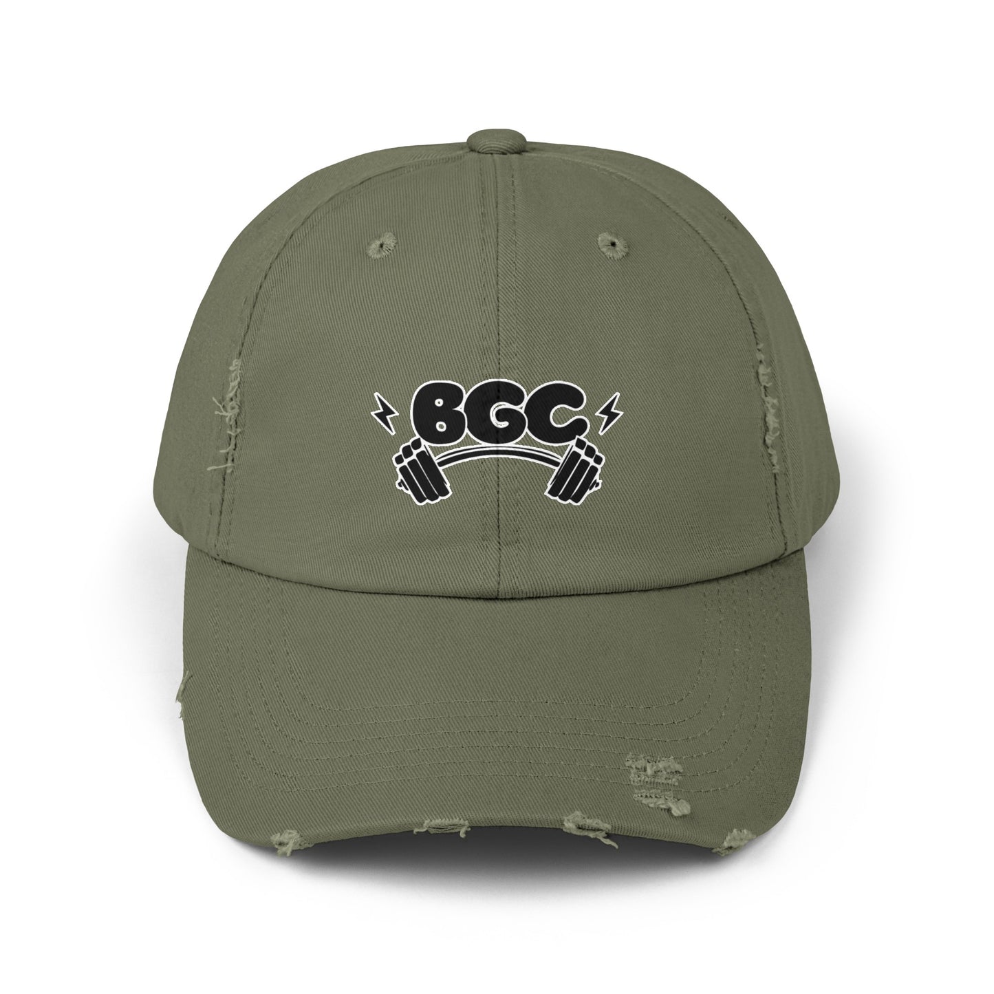 "BGC" Distressed Cap